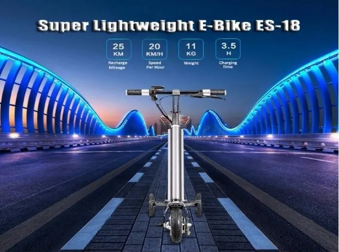 3 колеса складной электрический скутер портативный подвижный складной электрический велосипед литиевая батарея велосипед электрический велосипед