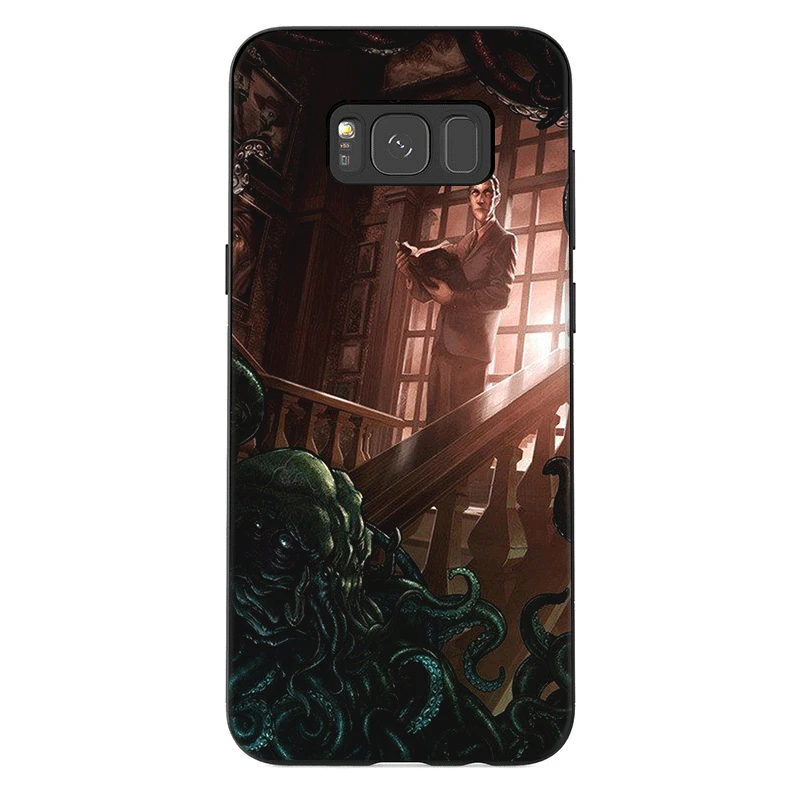 Чехол для мобильного телефона Desxz Cthulhu Mythos Samsung A01EU US S10 S20 Plus Ultra S6 S7 Edge S8 S9 S10E Note 8 9