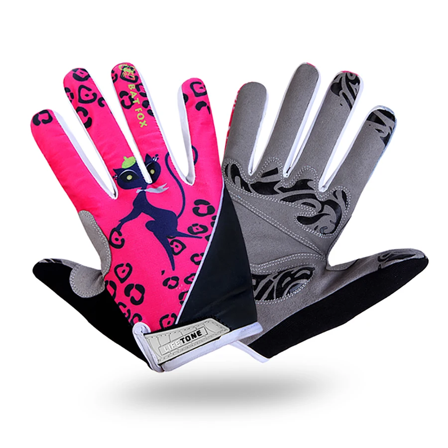 

New GEL Full Finger Women's Cycling Gloves Non-Slip MTB bike bicycle Gloves Guantes Ciclismo Racing Sport Breathable Shockproof