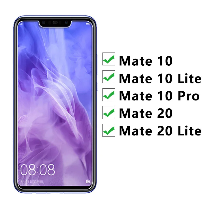 Закаленное стекло для Huawei Mate 20 Lite 10 Pro защитное на Honor Mate20 Mate10 матовое lite 10lite 10pro