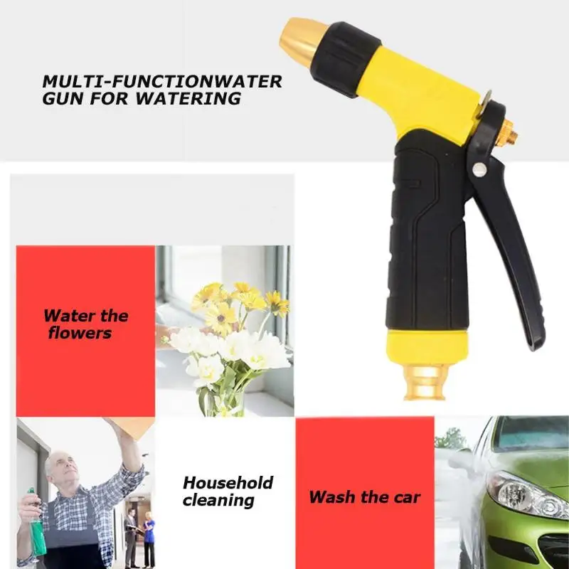 Ручной высокого давления автомобильный распылитель для омывателя для дома, сада, двора инструмент для полива садовый опрыскиватель водяной пистолет