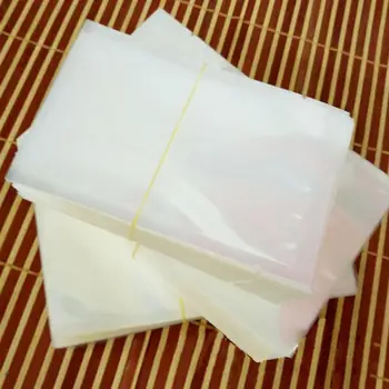 

100pcs Heavy Duty Transparent Storage Bags Vacuum Sealer Bags Clear Jewelry Storage Bag Self Sealing