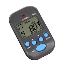 Meideal ABS mini electronic metronome with 1 button battery 11.8cm * 7.8cm * 2.5cm black