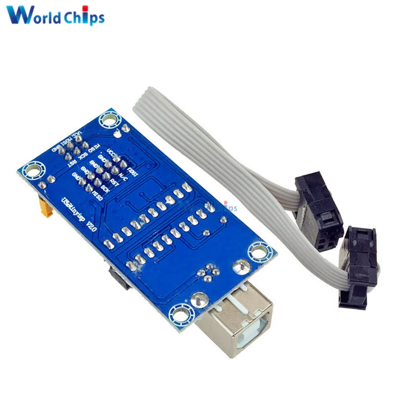 USBTiny USBtinyISP AVR ISP программатор загрузчик для Arduino IDE Meag2560 UNO R3 с 10 контактным кабелем
