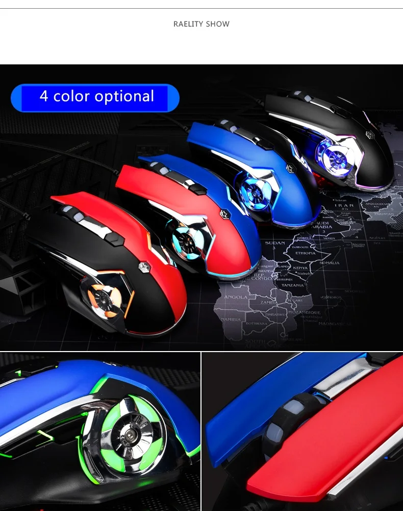 Ajazz AJ120 Gaming Mouse USB Wired Mouse (10)
