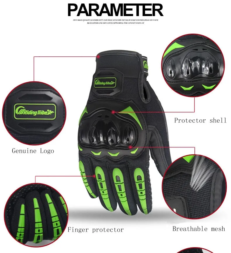 Riding Tribe moto rcycle перчатки moto racing перчатки Guantes moto Gants Luvas сенсорный экран moto cross перчатки черный оранжевый зеленый