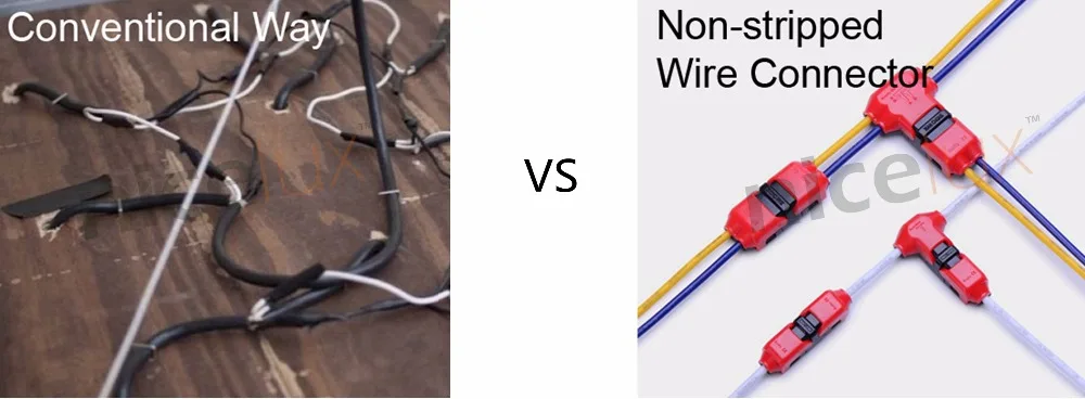 10 шт. 2pin DC/AC 300 В 10A разъем провода 18-22AWG без сварки скотч замок Быстрый Разъем Кабельный зажим клеммный блок