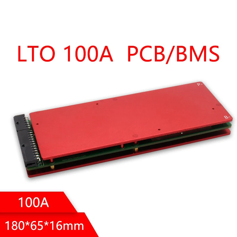 Батареи BMS 5S 10 s 15 20 30 35 100A титаната лития батареи замыкания доска|Аксессуары для