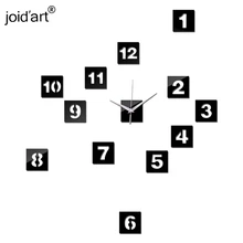 Лучшие модные новые часы декоративные часы настенные часы кварцевое украшение 3d современный дизайн diy стикер акрил