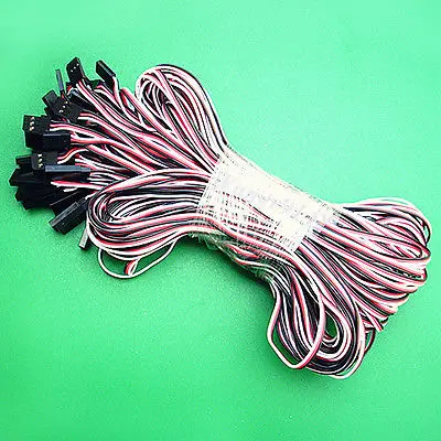 

20 x 2M Servo Extension Cord Cable 3-pin For Futaba Extend line