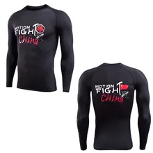 Спортивная рубашка с принтом для мужчин, рубашки для бега, фитнес-колготки для мужчин, быстросохнущие утягивающие футболки для велоспорта