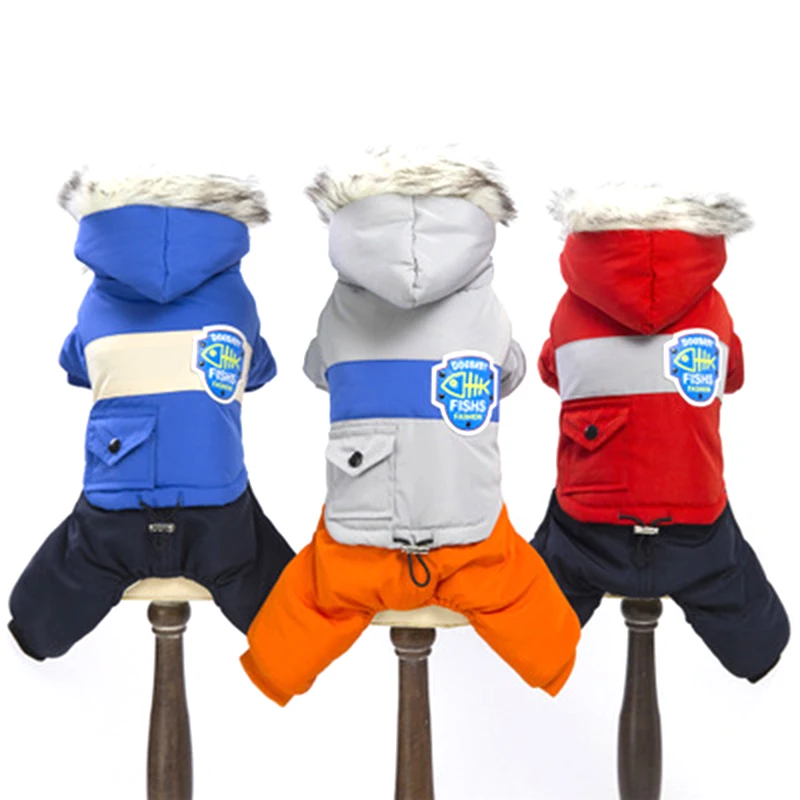 

Winter Clothes For Dogs Christmas Decorations Coat For Dogs 100% Cotton Pets Clothing Soft Warm Dress Puppy Coat Jackets