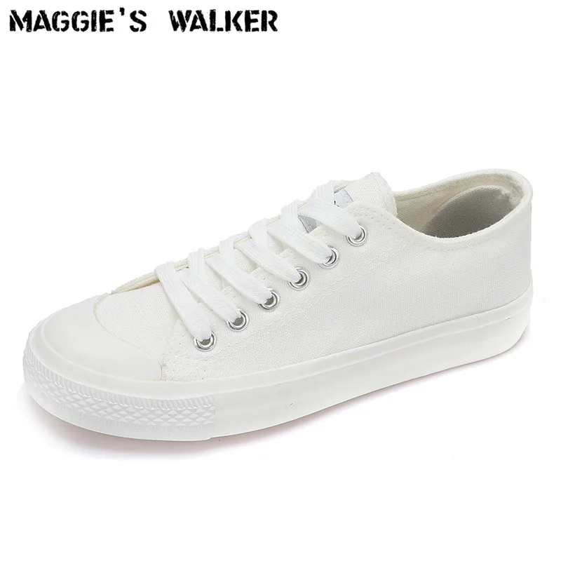 

Free Shipping Women Fashion Canvas Shoes Shallow-mouth Lacing Casual Shoes Unisex Candy-colored Canvas Outdoor Shoes Size 35~43