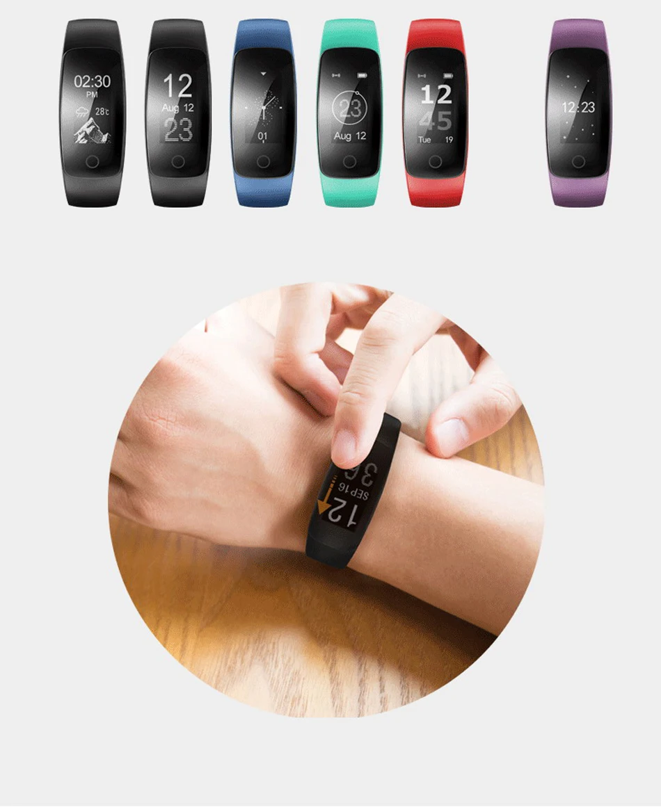 Makibes ID107 Plus HR Smart fitness bracelet (13)