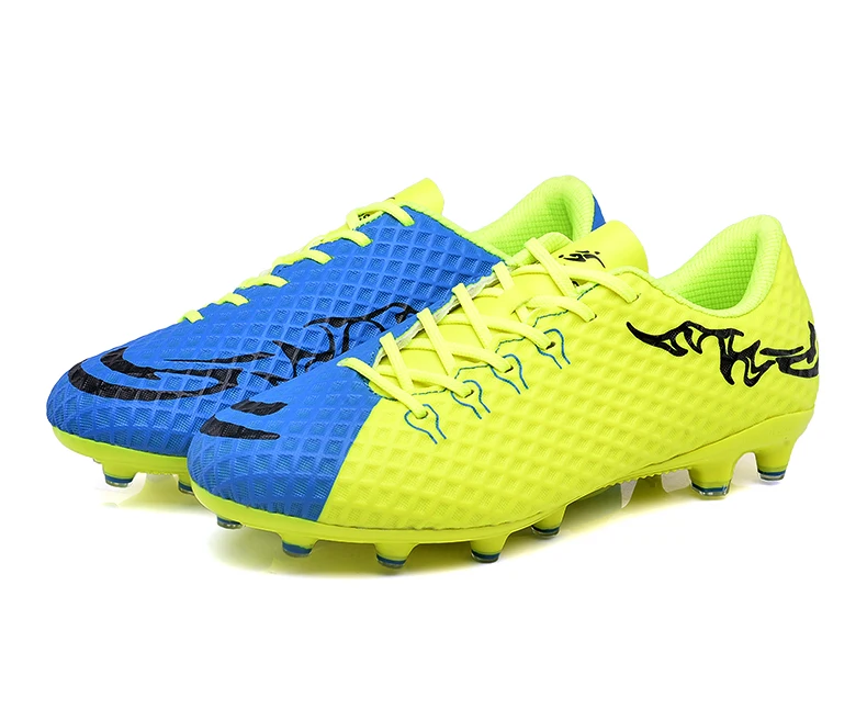 Тренировочная футбольная обувь Новая футбольная обувь мужские кроссовки Futsal брендовые уличные Нескользящие Chuteira Futebol AG низкие взрослые Zapatos