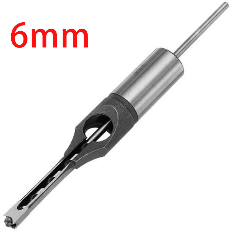 DWZ 1pc 10mm/16mm Square Hole Mortiser Drill Bit Mortising Chisel Woodworking Tool