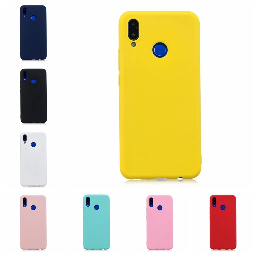 

Candy Color Phone Case For Coque Hawei Honor 8X Soft Silicon TPU Back Cover Cases For Etui Huawei Honor 8X 8 X X8 Back Cover