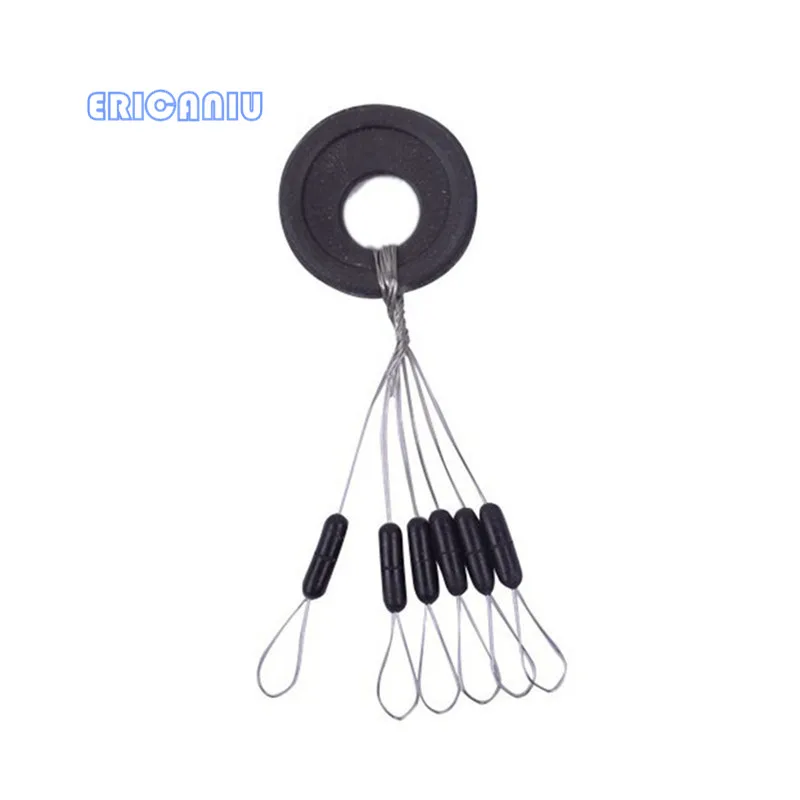 100pcs-Set-2017-New-HIgh-Quality-Black-Water-Float-Cylinder-Fishing-Bobber-Ring-Line-Stopper-6
