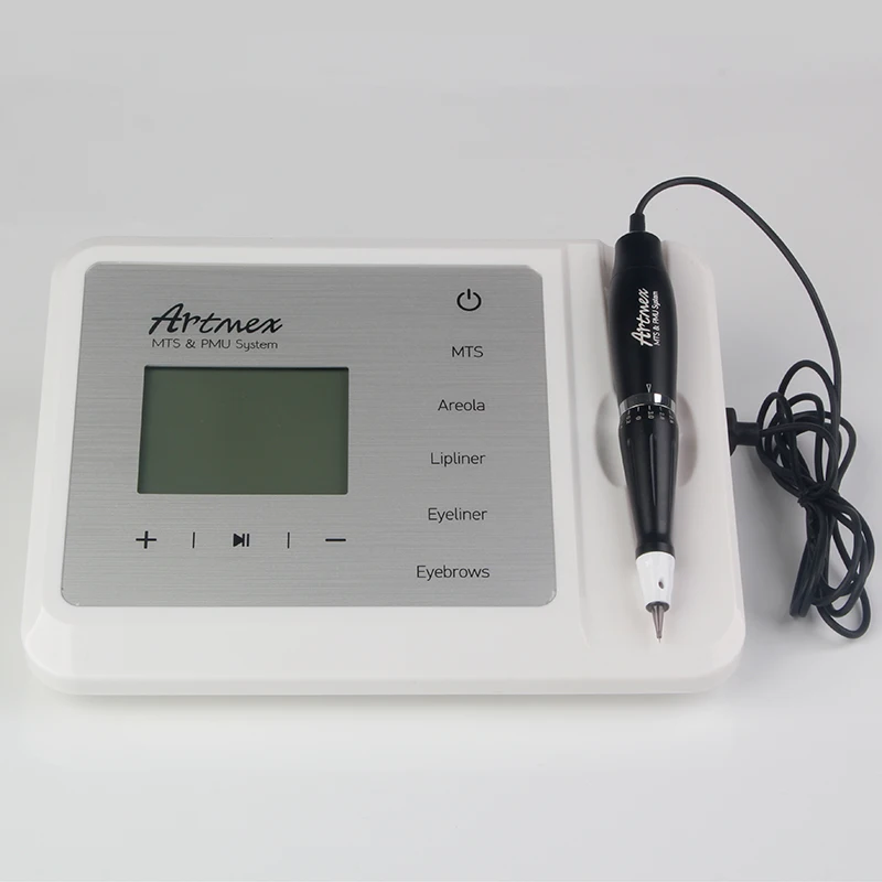 

Artmex v9 permanent makeup tattoo machine Eye brow lip Rotary pen v9 MTS PMU System