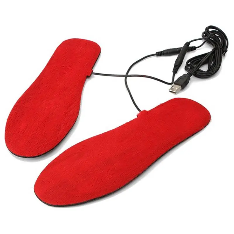 USB Электрический Подогрев стельки обувь сапоги ноги теплее колодки подушка Лучшие продажи-WT