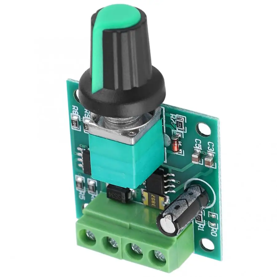 DC 1 8 12 V 2A низкое напряжение электродвигатель регулятор скорости ШИМ двигателя
