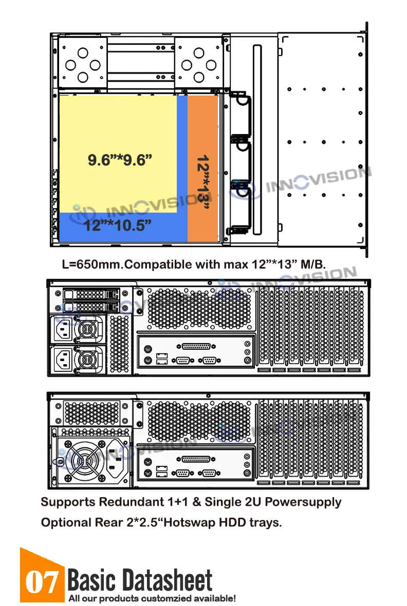 Hotswap 3u стоечный чехол 650 мм с 12gb mini HD backplane для 16 HDD отсеков сервер чехол для компьютера, USB3.0