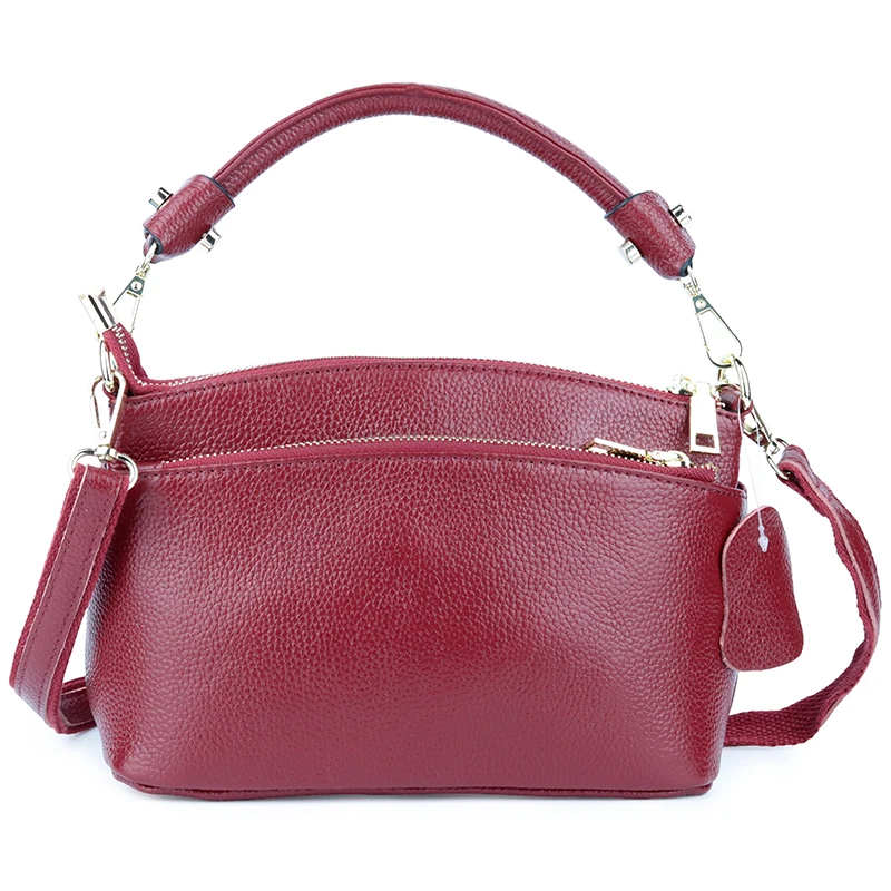 

Hot Brand Multi-function European And American Messenger Bags New Arrivals Genuine Leather Women's Bag Large Capacity Handbags