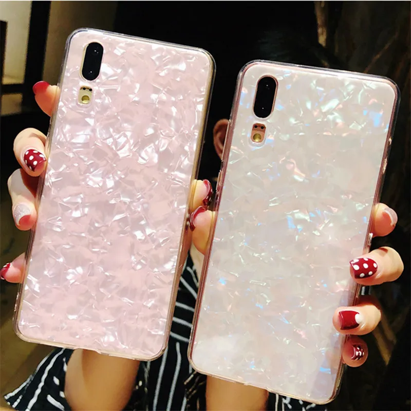 Мечта Shell для Huawei p20 lite чехол узор Чехлы мягкие силиконовые P9 Mini Мода Обложка Капа |