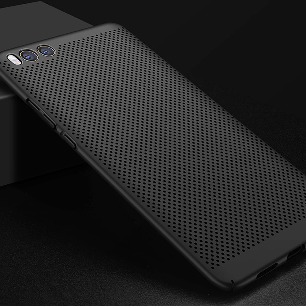 

ZMonlinery Breathable Plain Case Cover for Xiaomi mi 6 mi A2 mi A1 5X 6X Hard Back PC Full Cover for mi 5 5c mix 2 2s case