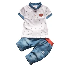 Bibicola Baby Boys Summer Clothing Sets Infant Clothes Toddler Children 2pcs Fashion Style Clothes Sets Boys Summer Sets