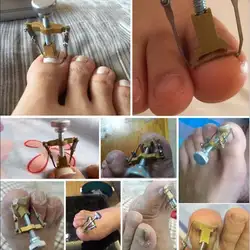 Новые Накладные ногти для пальцев ног Коррекция педикюра Инструмент Уход за ногтями кусачки прибор плоскогубцы инструменты JIU55