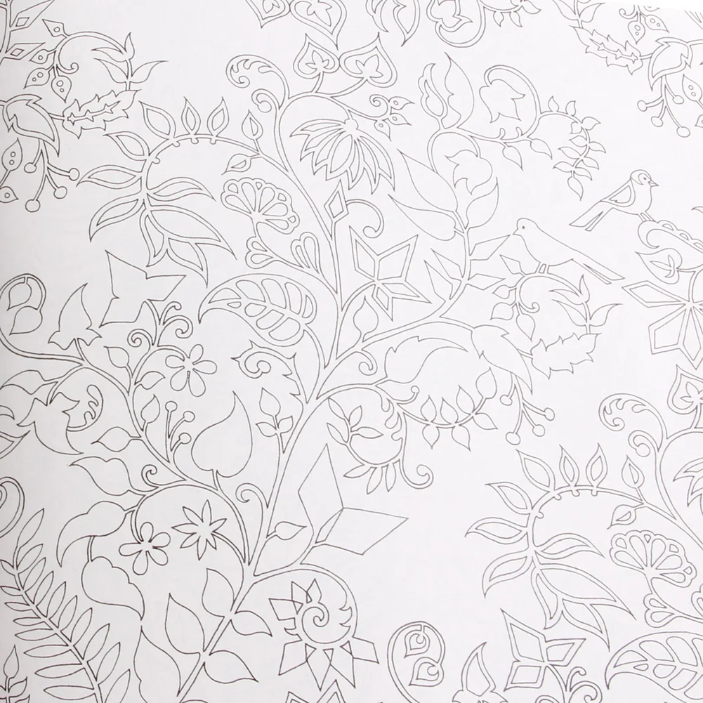 

25*25CM Fairy Tales And Magical Dreams Children Adult Graffiti Coloring Book