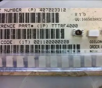 

Surface Mount Tip and Ring Filters / inductor TTTRF4000