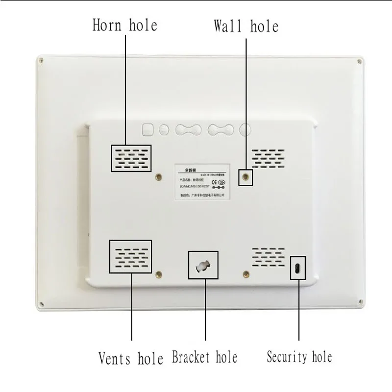 8, 10, 12, 15, 17, 19, 22 дюйма Цифровая фоторамка, электронный фотоальбом, Настенная рекламная машина, HD 1080P Цифровая фоторамка на заказ