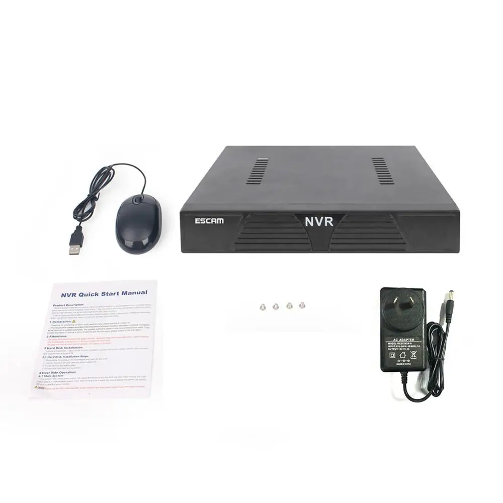 ESCAM K616 16 CH NVR 1080P сетевой видеорегистратор Onvif NVR H.264 DVR HDMI-VGA видео выход Поддержка P2P облачный сервис