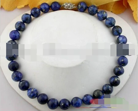 

song voge gem nanJ0595 nature round lapis lazuli necklace