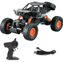1/16 сплав Электрический Автомобиль 2,4 г 10 км/ч внедорожный пульт дистанционного управления игрушечный автомобиль четырехколесный привод альпинистский Радиоуправляемый автомобиль двойной мотор автомобиль игрушки