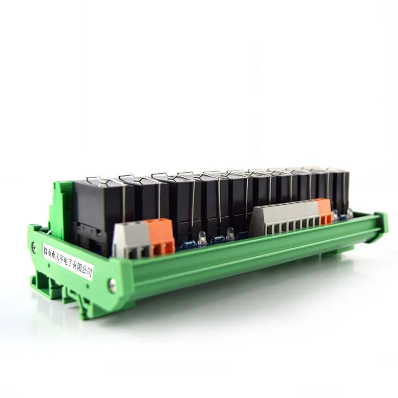 

10-way power relay module F1A024V8 foot dual relay module, compatible with NPN/PNP