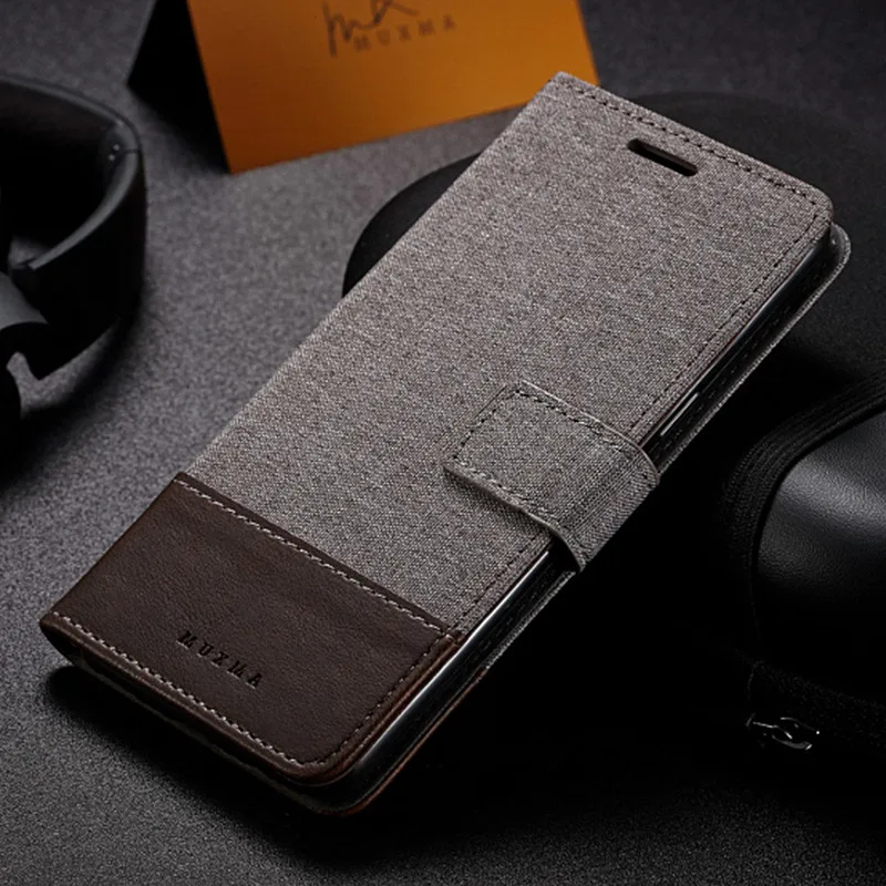 

Fashion Case for Oneplus 5 Flip Wallet Phone Bag Stand Cover for Oneplus 5 with Card Slots PU Leather Canvas Case Mobile Cover