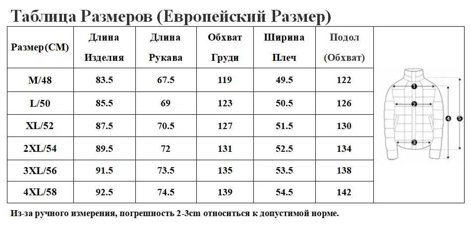 HP-071 RU SIZE