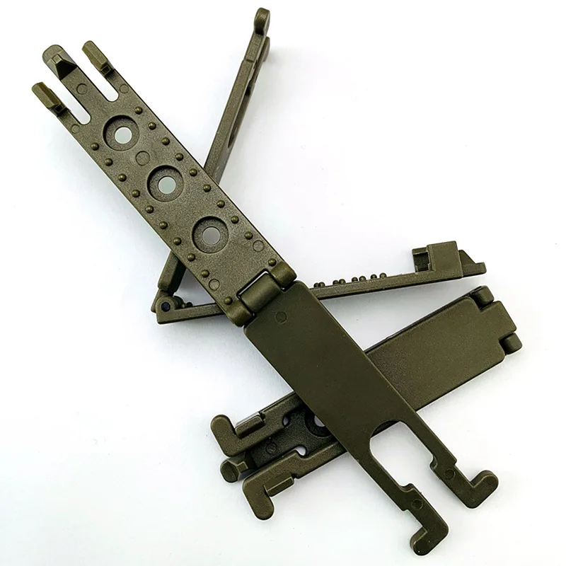 

Molle-Lok Scabbard Kydex Sheath Waist Clip System Tactical Bags Holsters Gear Clips For Backpack Vests Clip клип