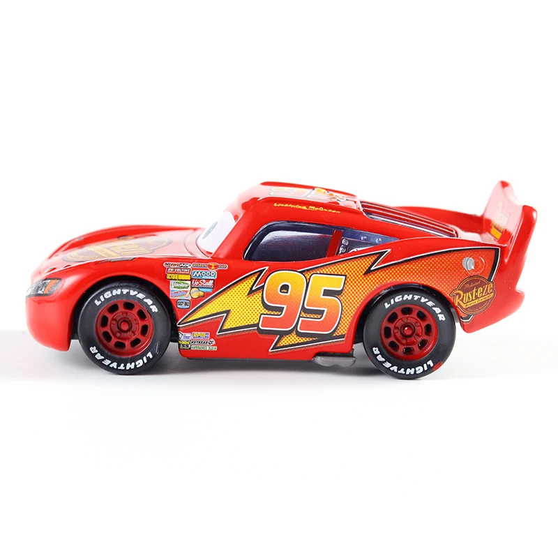 Disney Cars 3 Pixar Cars радиатор пружины молния McQueen Flash Eye литье под давлением игрушечный автомобиль 1:55 подарок для мальчика девочки