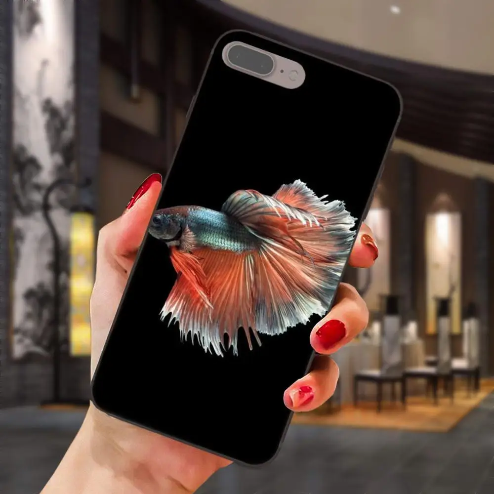 Милый милый чехол из ТПУ Betta Fish для Huawei Honor Enjoy Mate Note 6s 8 9 10 20 P20 P30 Lite Play Pro P