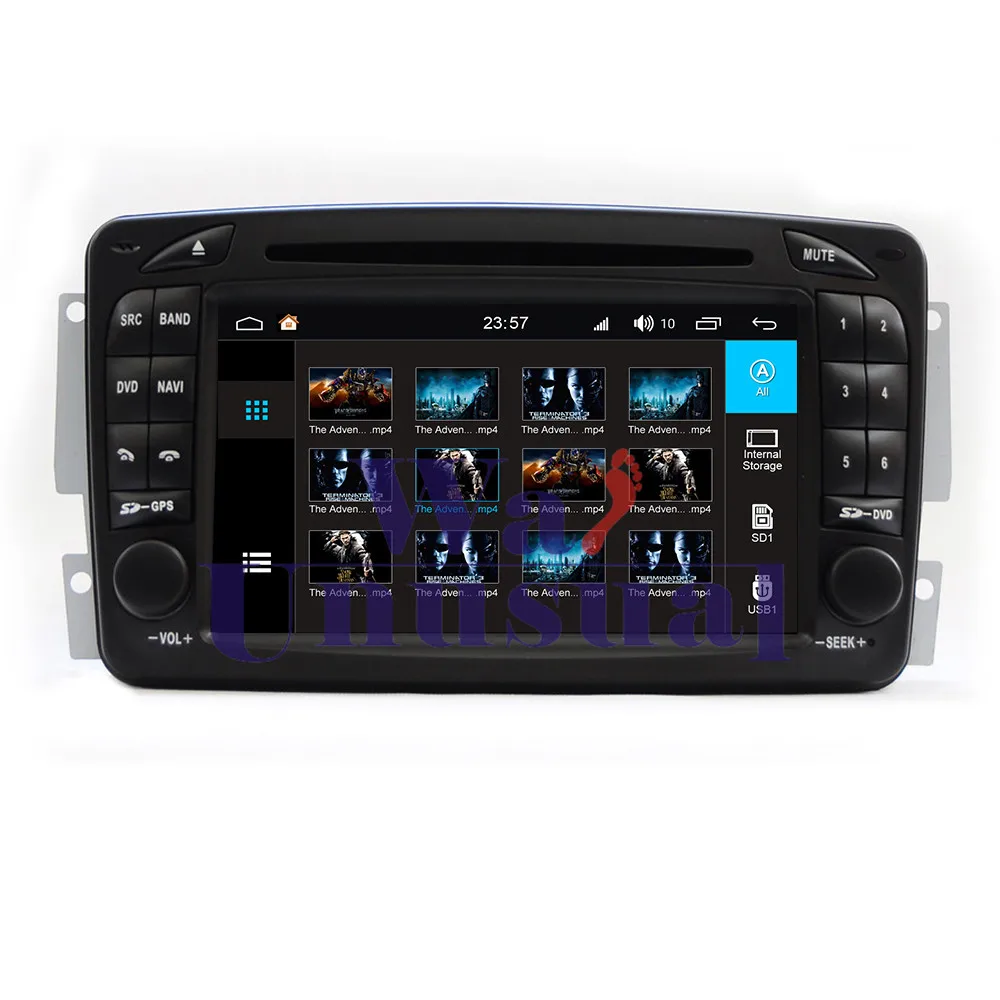 Flash Deal WANUSUAL 7" WINCA S190 Android 7.1 Quad Core 2G+16G Car DVD Player for Benz C Class W203 CLK W209 Radio Player GPS BT WIFI Maps 14