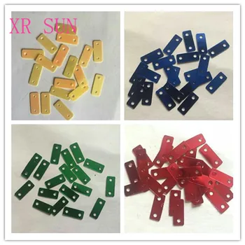 

1500pcs 4*10mm Double Holes Loose Sequin Paillette Sewing,Wedding Craft,Women DIY Garment Accessory