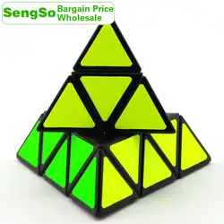 ShengShou пирамидка 3x3x3 кубик руб SengSo Pyramid 3x3 оптом набор много 12PCS профессиональный Скорость куб головоломки антистресс Непоседа игрушки для