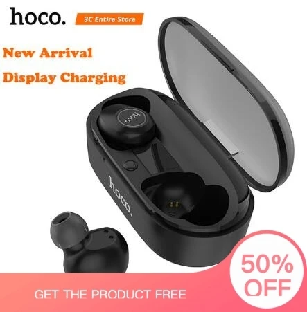 

HOCO Original Bluetooth Earphone Wireless Hands-free Headset Mini In Ear earphone Joyous Sound Bluetooth 5.0 Earphones Newest