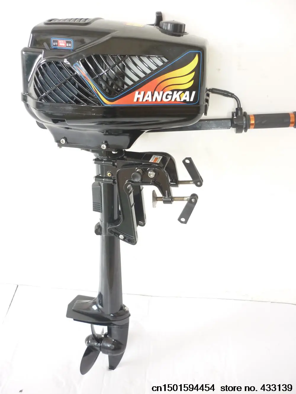 Free shipping Hangkai 4 troke 3.6 HP air cooled outboard/ outboard motors/rubber boat powerin
