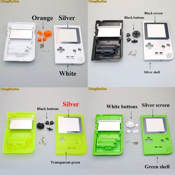 

1Set For GBP Shell Case with Buttons Kit Full Case Cover Housing Shell Replacement for Gameboy Pocket Game Console Housing