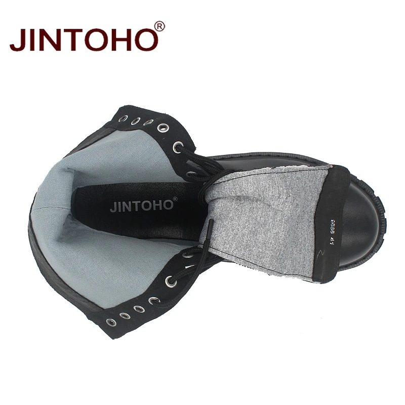 Ботинки мужские зимние из натуральной кожи до середины икры|shoes winter|shoes winter menshoes